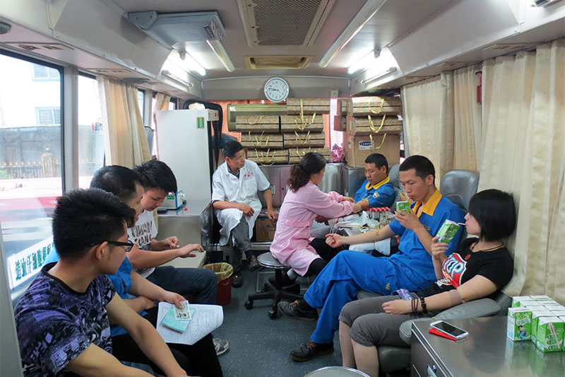 Voluntary blood donation in 2014